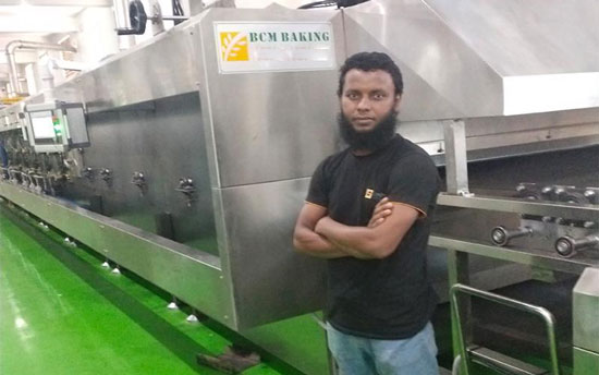 Bangladeşli Müşterimizin Bisküvi Üretim Hattı